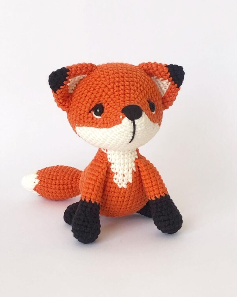 Amigurumi Fox Free Pattern 6