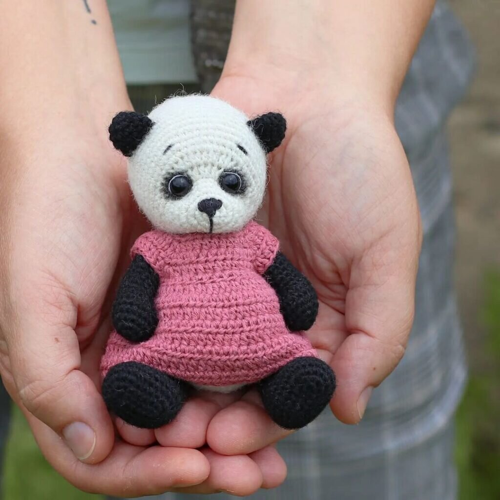 Amigurumi Free Crochet Panda 1