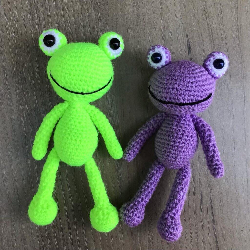 Amigurumi Frog Free Pattern 3