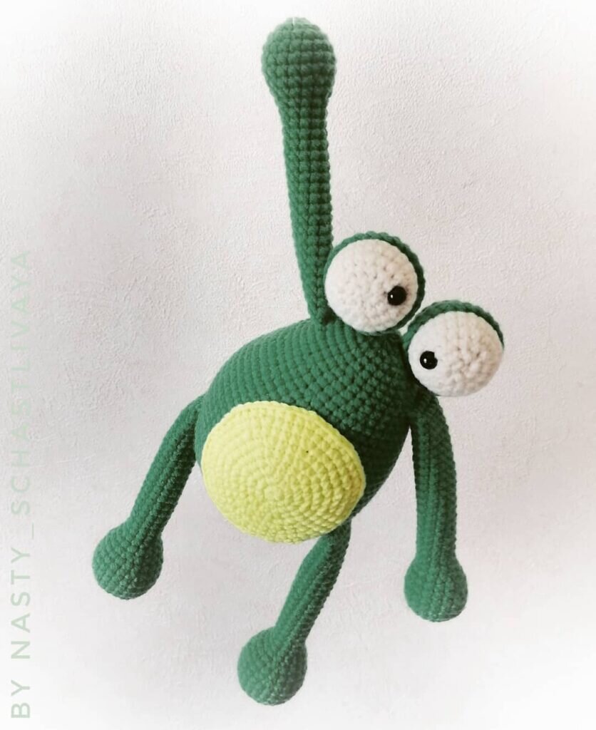 Amigurumi Frog Free Pattern 2