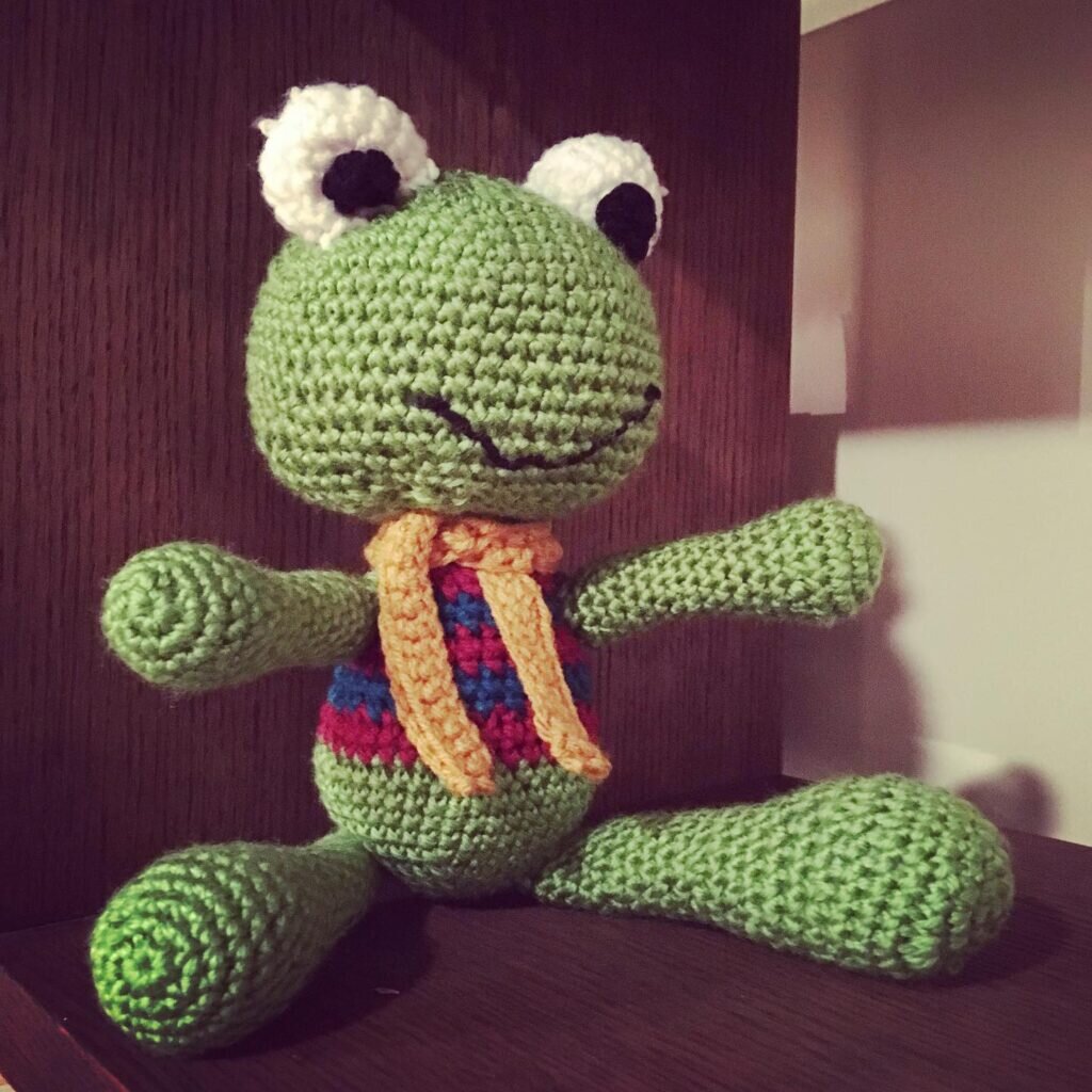 Amigurumi Frog Free Pattern 3