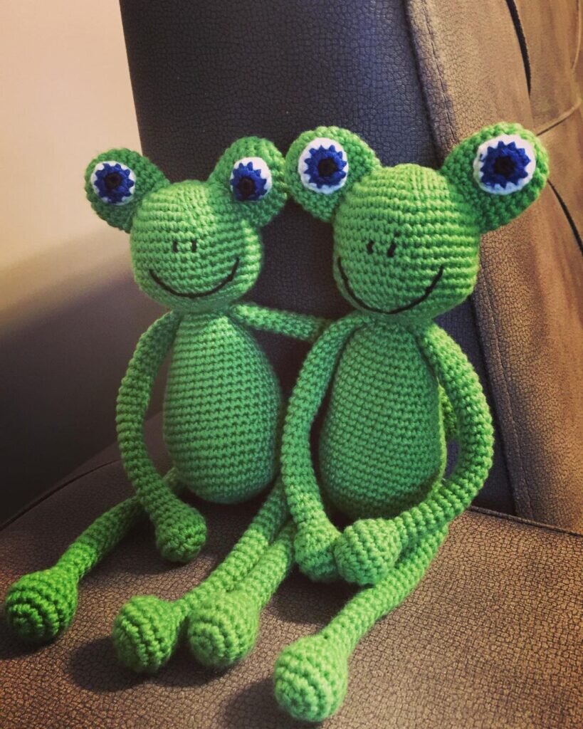 Amigurumi Frog Free Pattern 6