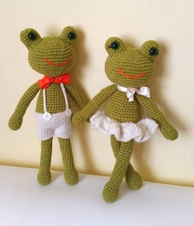 Amigurumi Frog Large Free Pattern 6