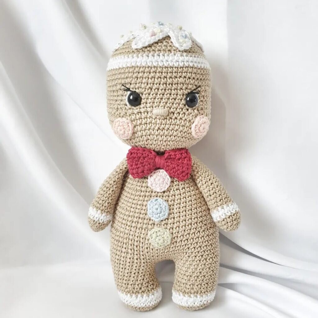 Amigurumi Gingerbread Man Free Pattern 1