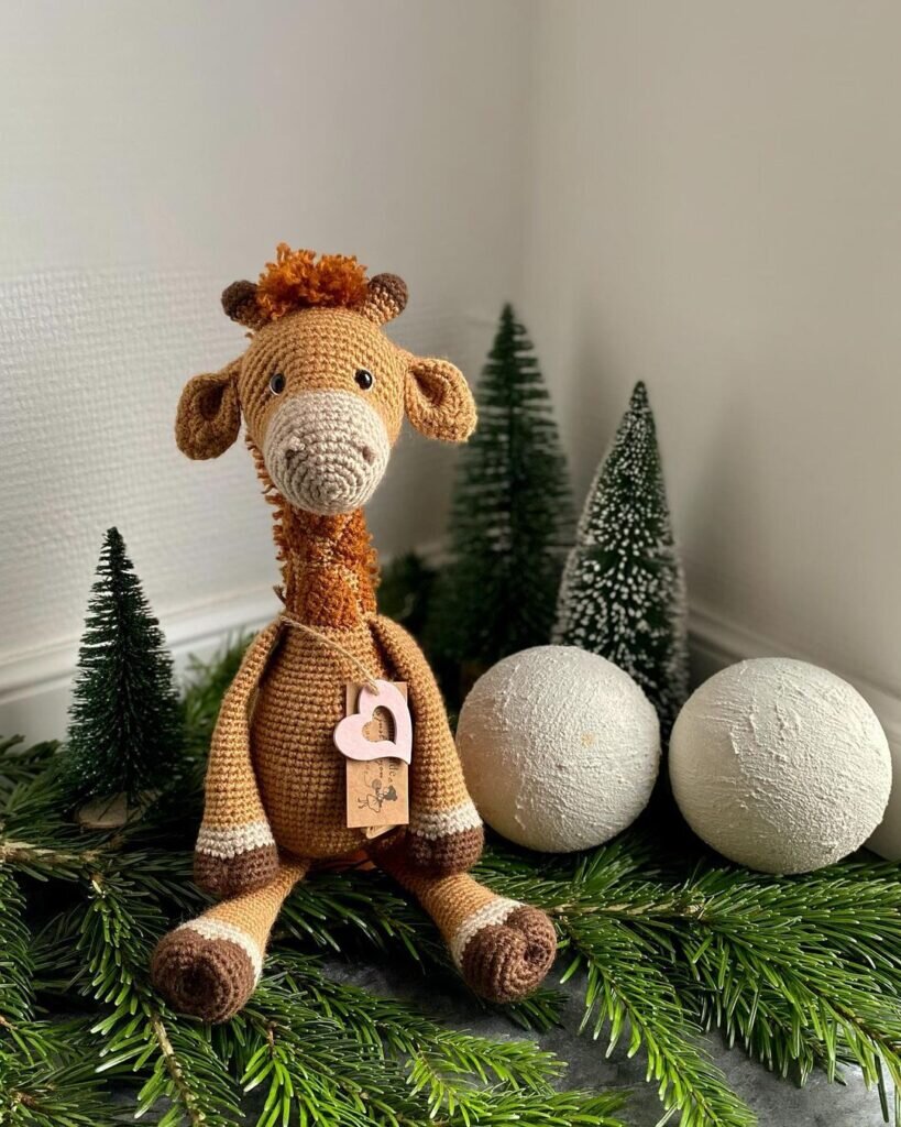 Amigurumi Giraffe Free Pattern 3