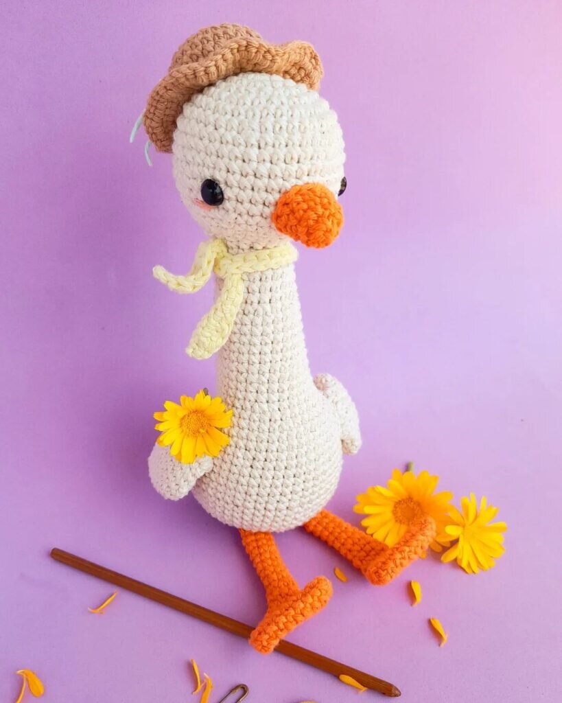 Amigurumi Goose Free Pattern 3