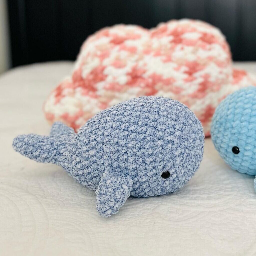 Amigurumi Green Whale Free Pattern 5