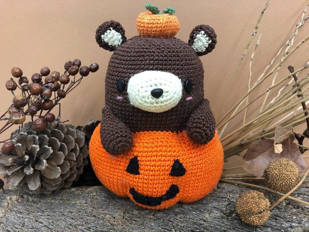 Amigurumi Halloween Pumpkin Free Crochet Pattern 1