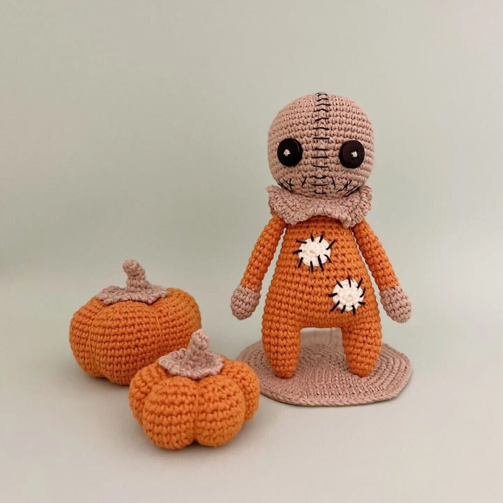 Amigurumi Halloween Pumpkin Free Crochet Pattern 2