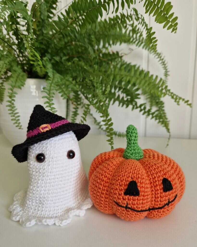 Amigurumi Halloween Pumpkin Free Crochet Pattern 4