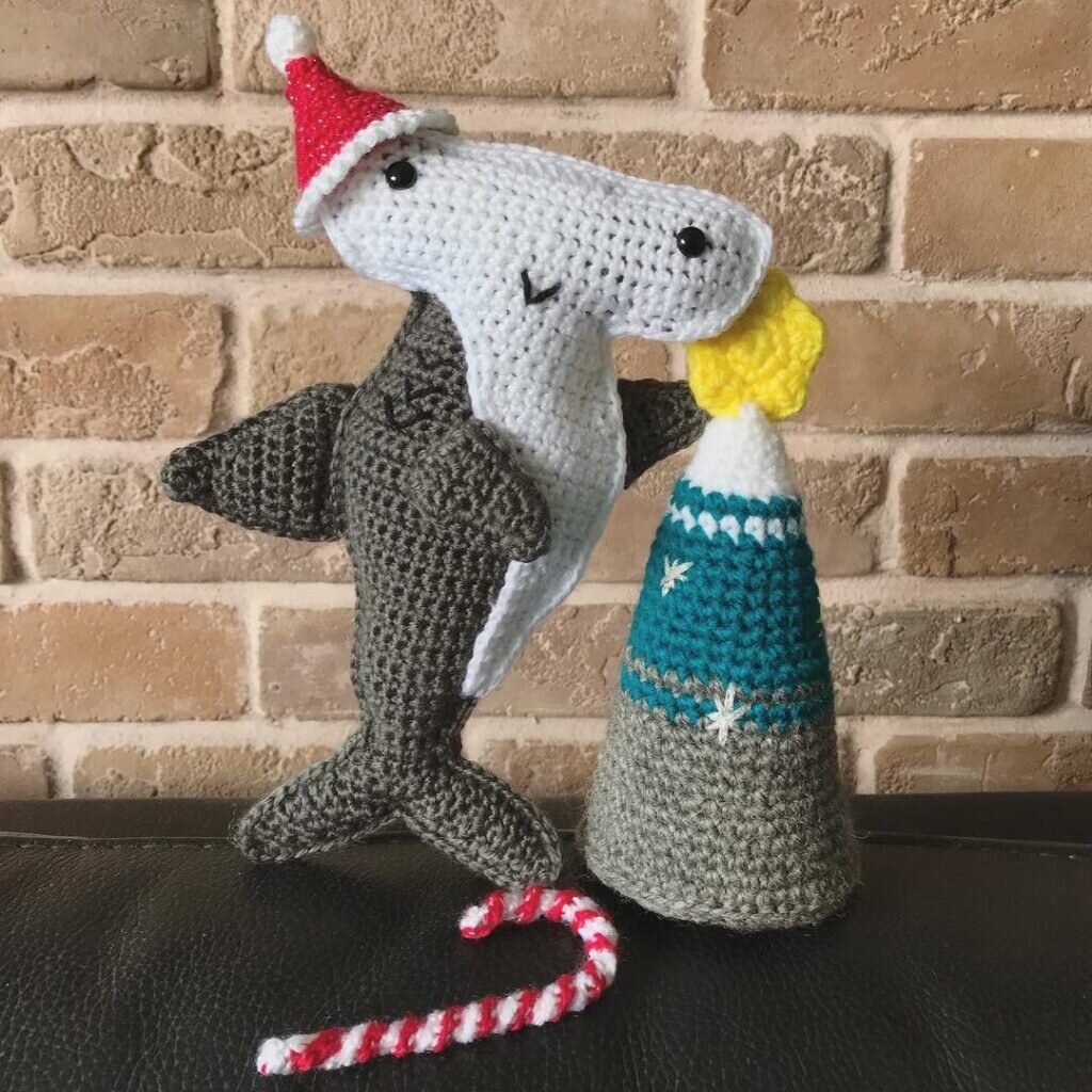 Amigurumi Hammerhead Shark Free Pattern 2