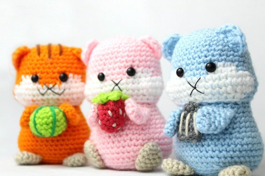 Amigurumi Hamster Crochet Pattern  2