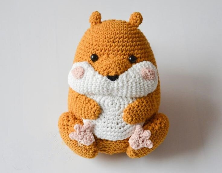 Amigurumi Hamster Free Pattern 8