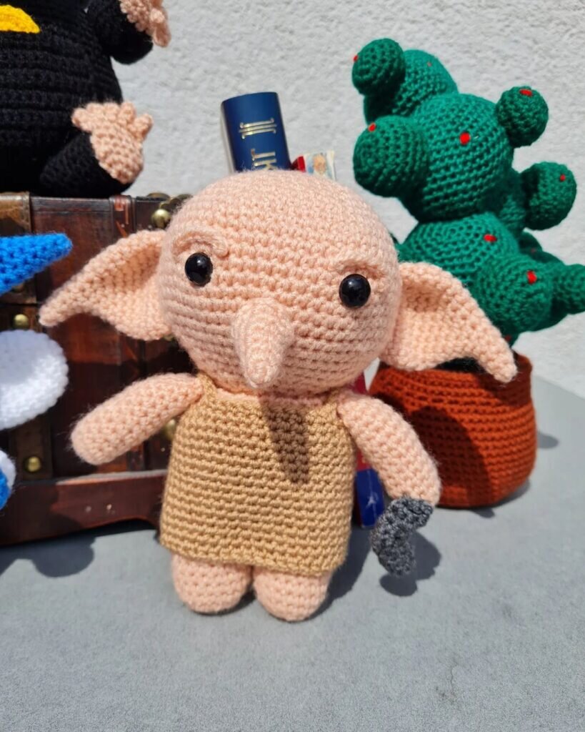 Amigurumi Harry Potter Dobby Free Pattern 2