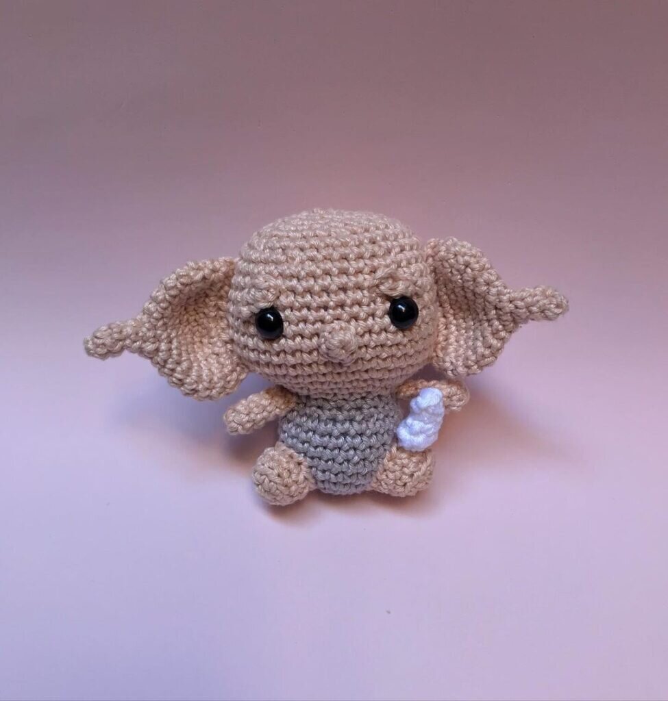 Amigurumi Harry Potter Dobby Free Pattern 5