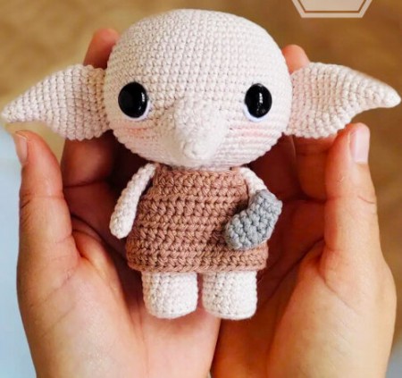 Amigurumi Harry Potter Dobby Free Pattern