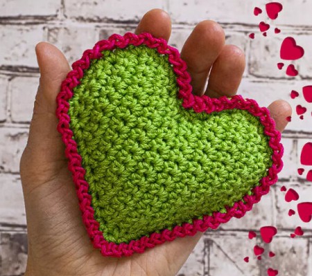 Amigurumi Heart Free Crochet Pattern