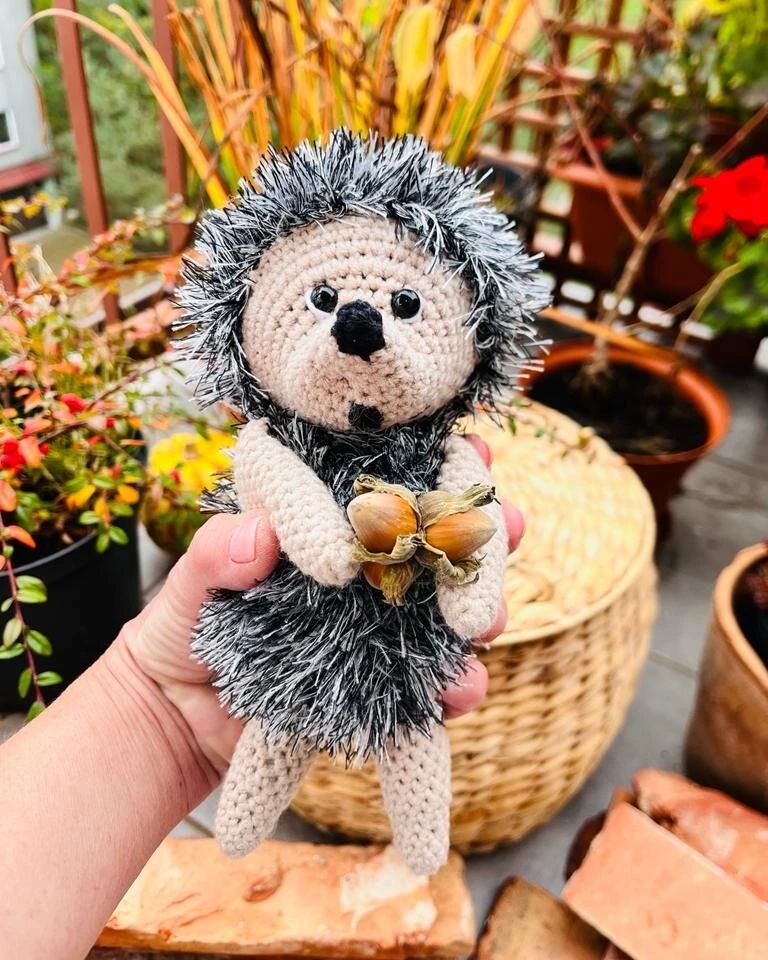 Amigurumi Hedgehog Free Pattern 5