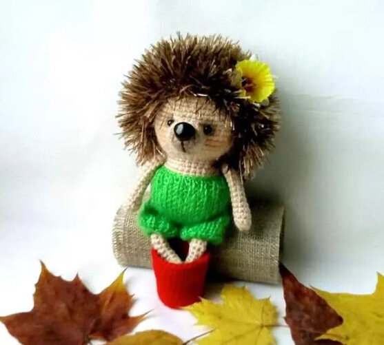 Amigurumi Hedgehog Free Pattern