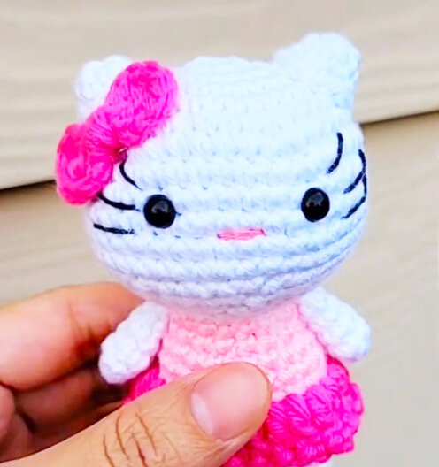 Amigurumi Hello Kitty Free Pattern