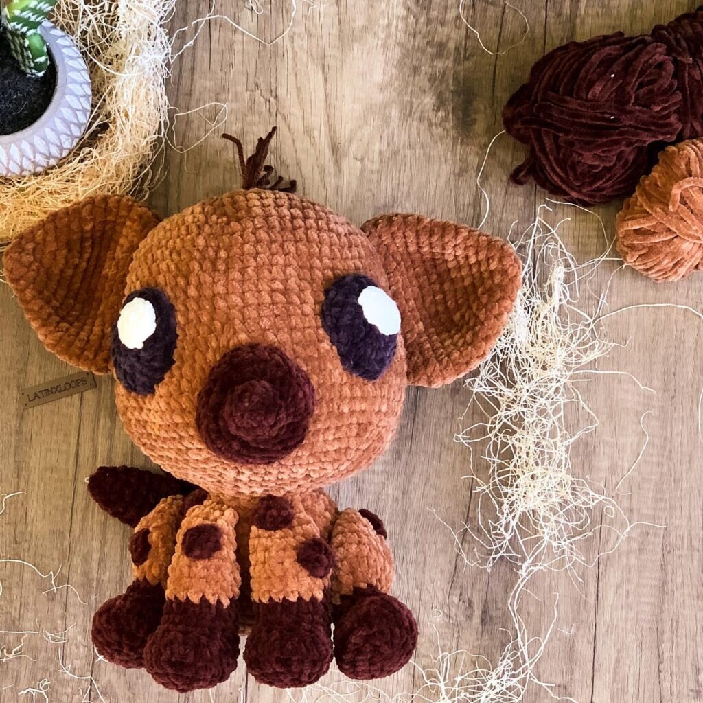 Amigurumi Hyena Free Pattern 1