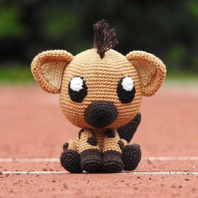 Amigurumi Hyena Free Pattern 2