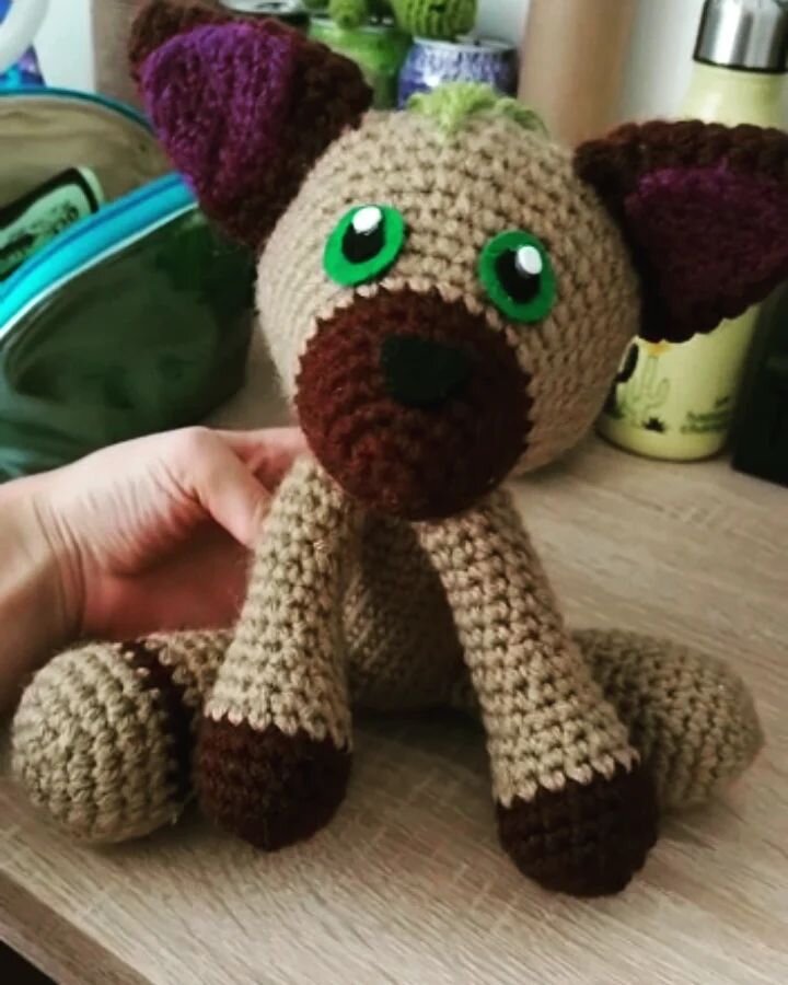 Amigurumi Hyena Free Pattern 3