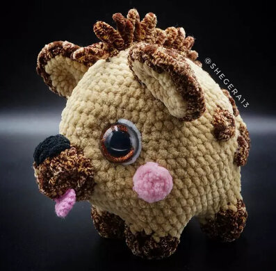 Amigurumi Hyena Free Pattern