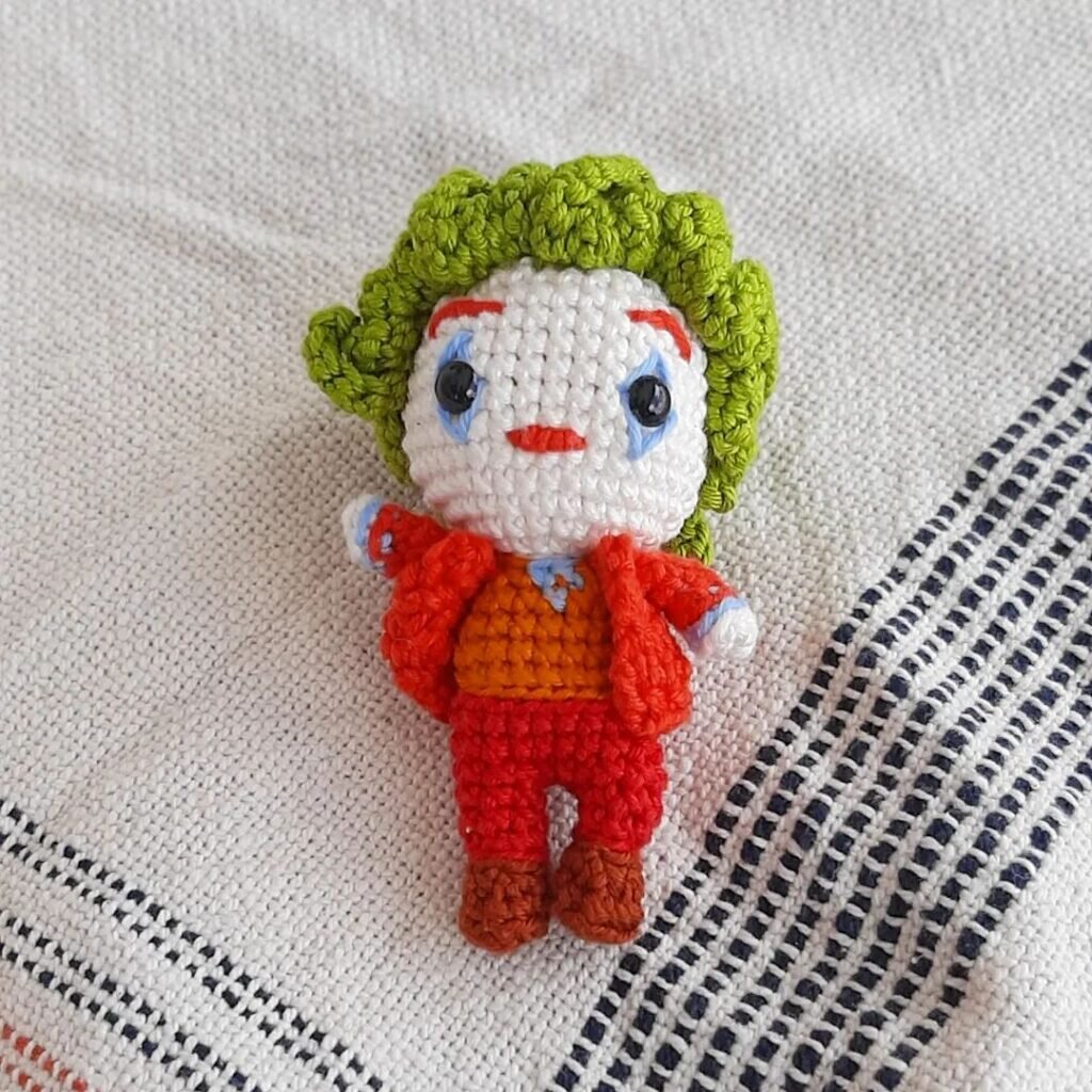 Amigurumi Joker Free Pattern 6