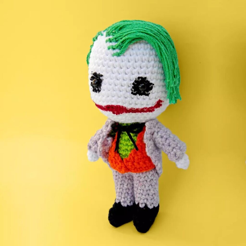 Amigurumi Joker Free Pattern 7