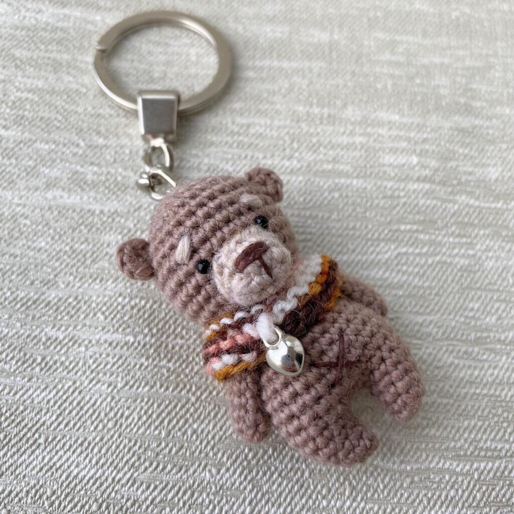 Amigurumi Keychain Bear Free Pattern 2