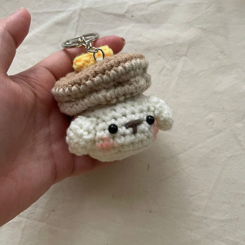 Amigurumi Keychain Bunny Crochet Pattern 1