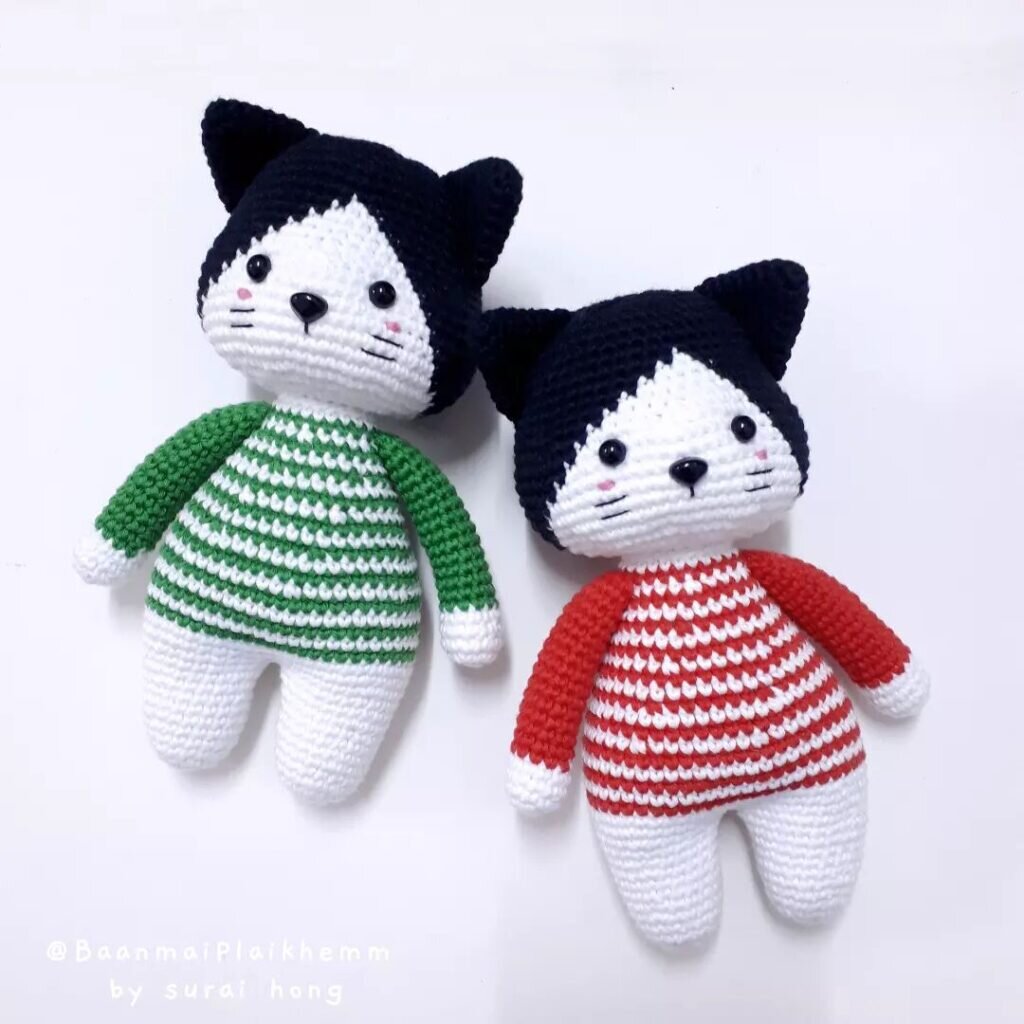 Amigurumi Kitten Timosha Free Pattern 1