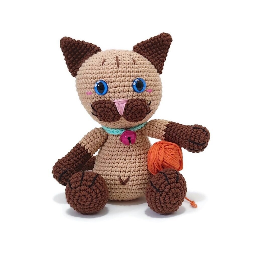 Amigurumi Kitten Timosha Free Pattern 3