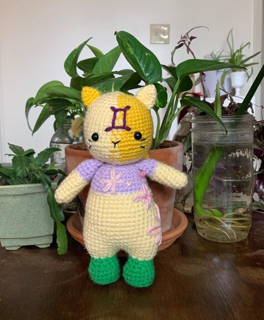 Amigurumi Kitten Timosha Free Pattern 5