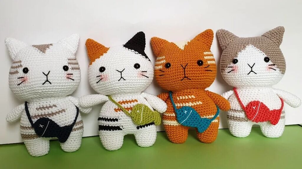 Amigurumi Kitten Timosha Free Pattern 6