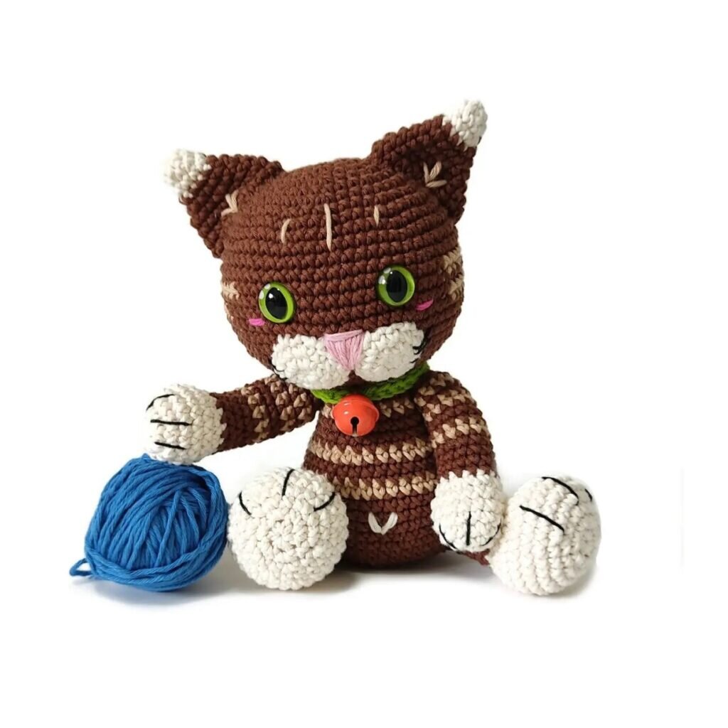 Amigurumi Kitten Timosha Free Pattern 7