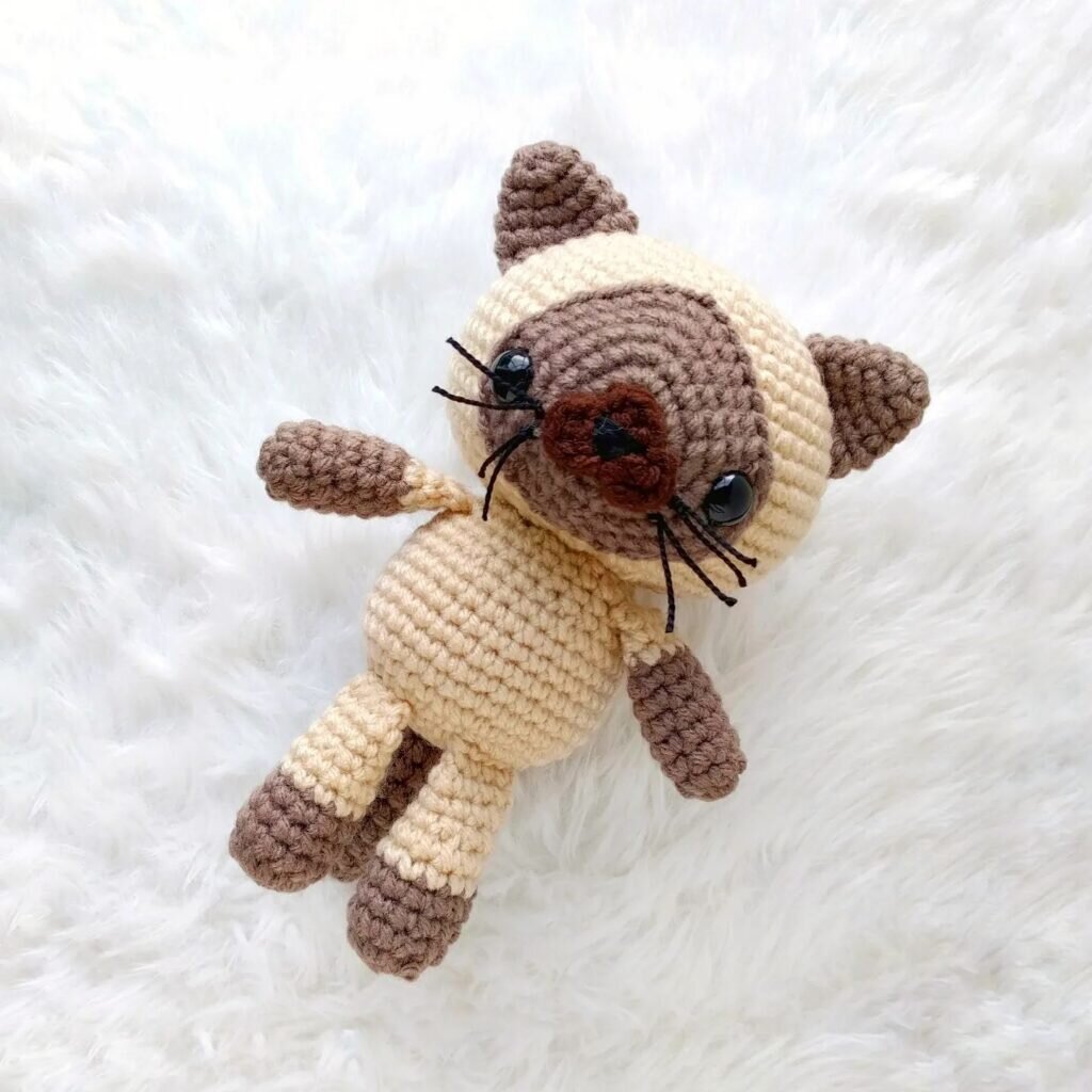 Amigurumi Kitten Timosha Free Pattern 8