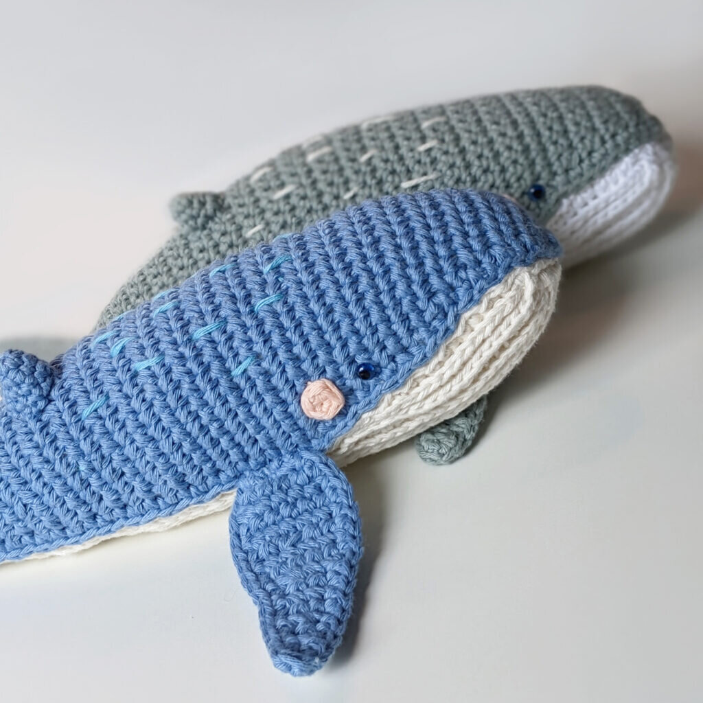 Amigurumi Knitting Toy Whale Free Pattern 3