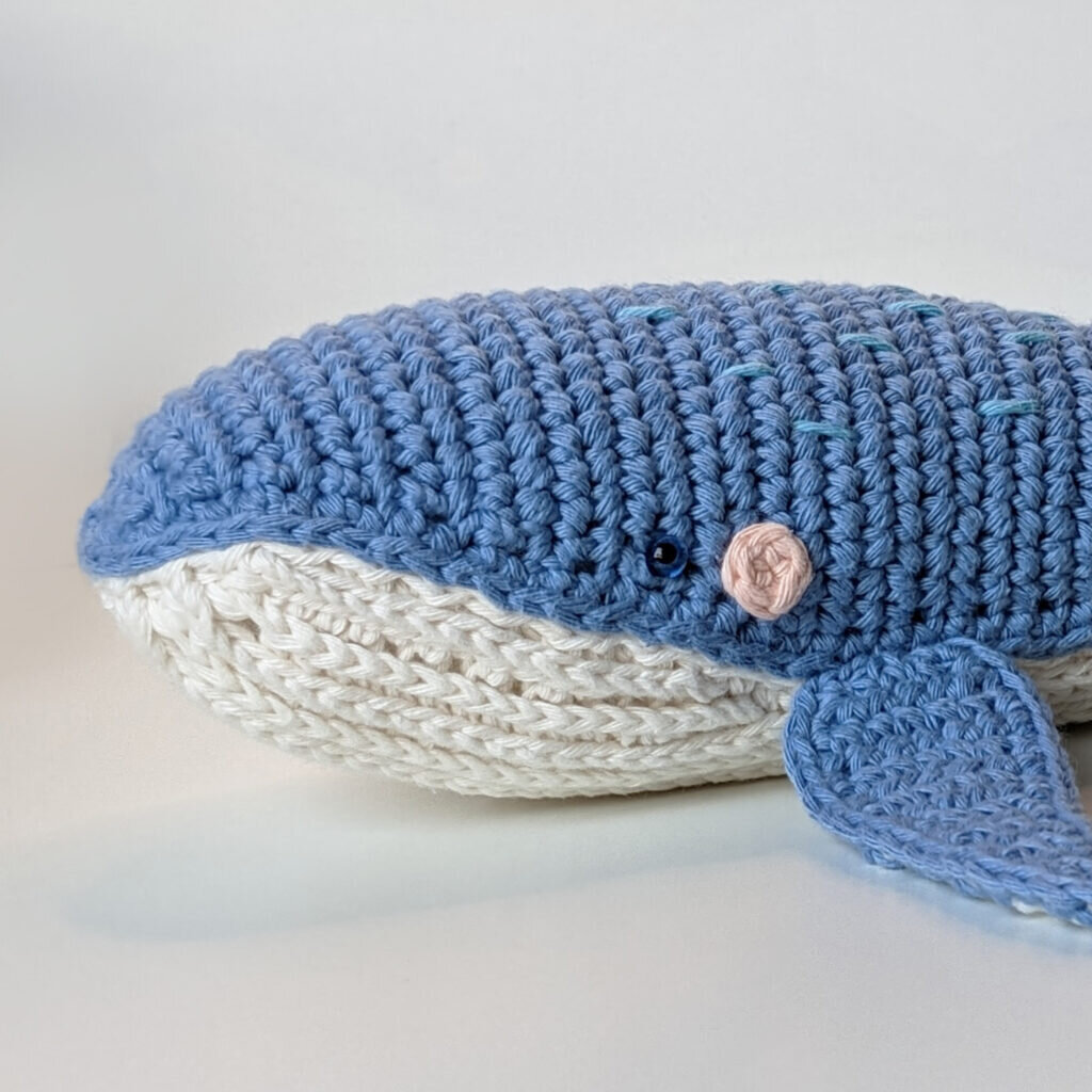 Amigurumi Knitting Toy Whale Free Pattern 4