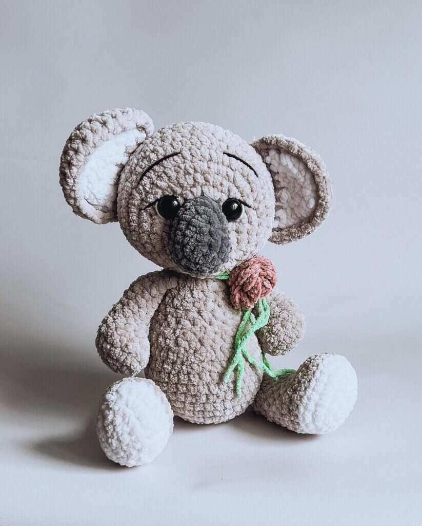 Amigurumi Koala Free Pattern 6