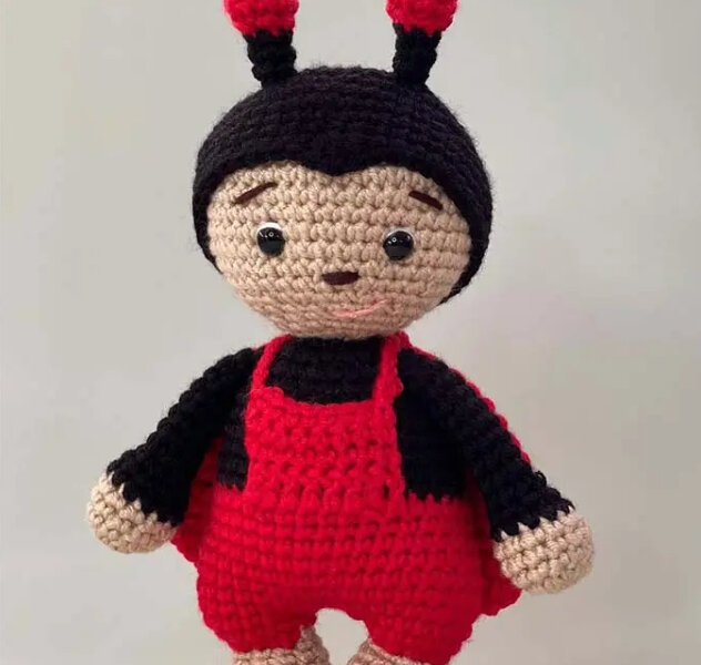 Amigurumi Ladybug Crochet Pattern