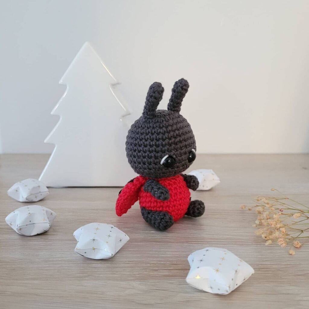 Amigurumi Ladybug Free Pattern 1