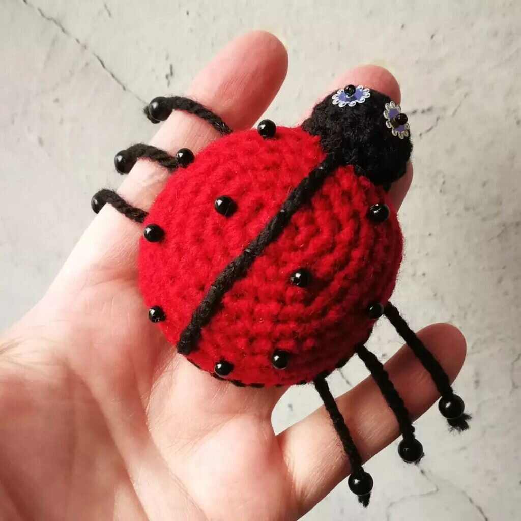 Amigurumi Ladybug Free Pattern 4