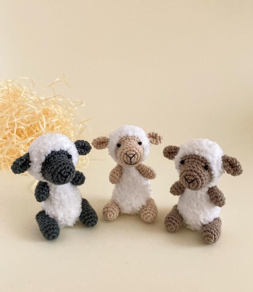 Amigurumi Lamb Crochet Pattern 1