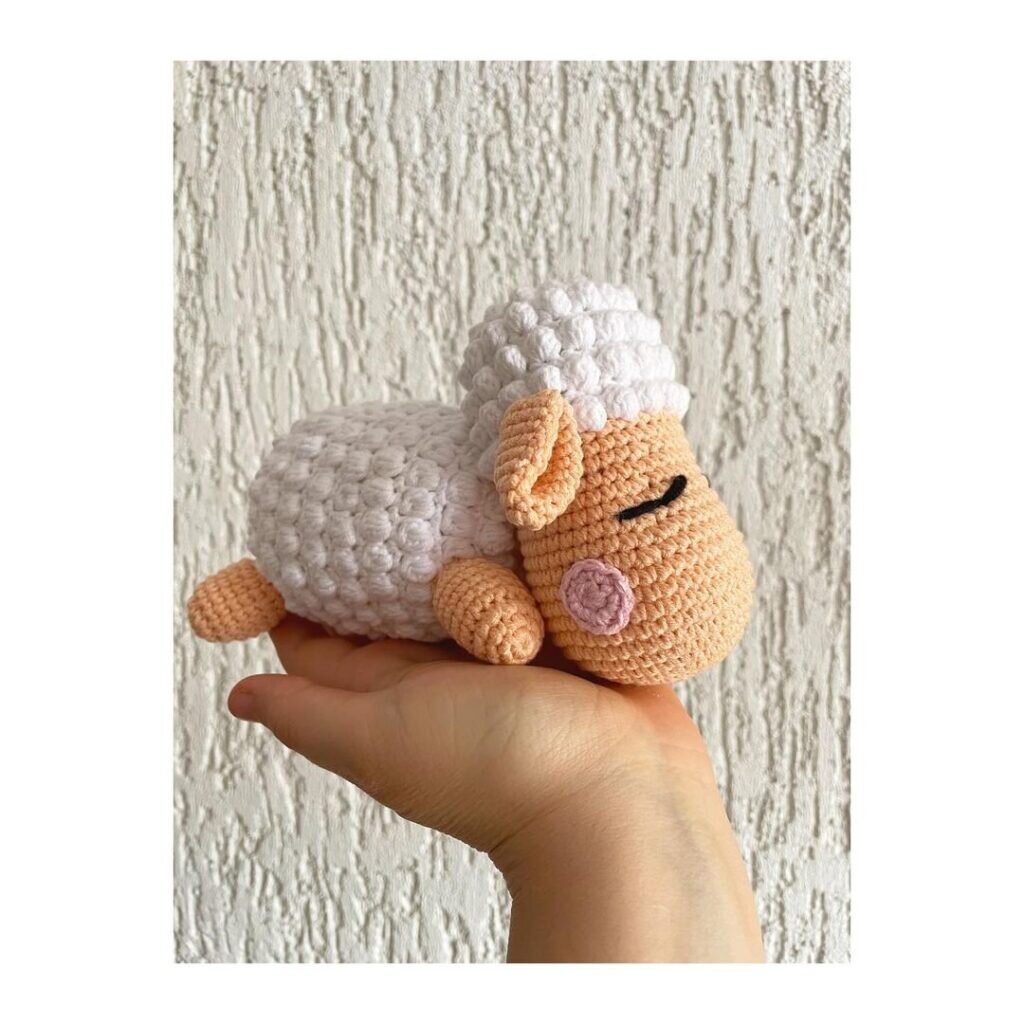 Amigurumi Lamb Crochet Pattern 2