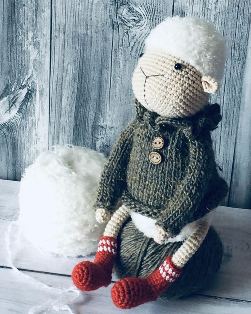 Amigurumi Lamb Free Pattern 1