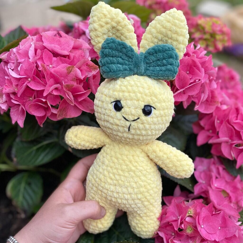 Amigurumi Lemon Bunny Free Pattern 1