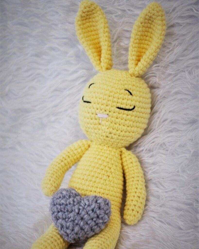 Amigurumi Lemon Bunny Free Pattern 3