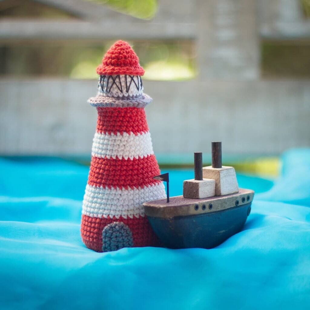 Amigurumi Light House Free Pattern 1